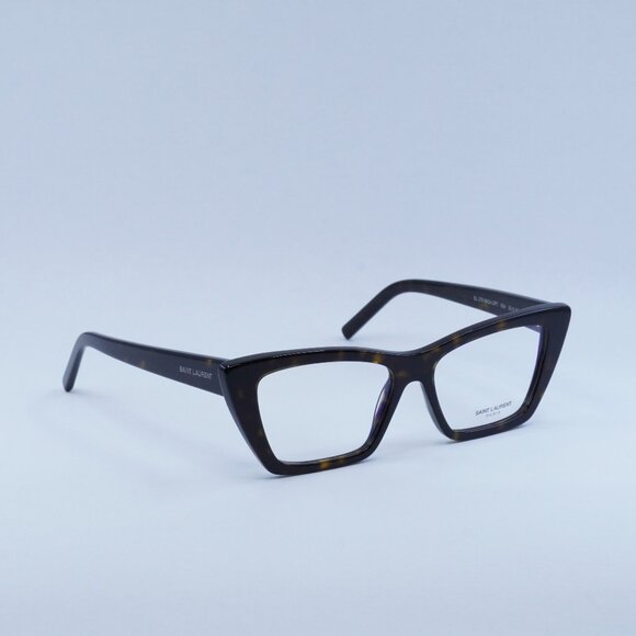 Final Price! Saint Laurent SL276 MICA OPT 004 Havana Eyeglasses - Picture 1 of 11